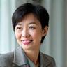 Portrait of Dr. Ahn, a professional woman with a thoughtful expression